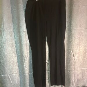 Chico's Classic Black Straight Leg Pants